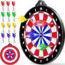 Magnetic Dart Board for Kids Indoor Outdoor Kids Games and Party Games, Christmas Birthday Gifts Toys for Boys Age 3-12