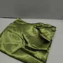 Bedsure King Size Satin Pillowcase Set of 2 - Pesto Silky Pillow Cases for Hair and Skin with Envelope Closure, Similar to Silk Pillow Cases, Gifts for Women Men, 20x36 Inches, 2pcs (23 - Olive Green)