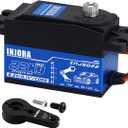 INJORA INJS022 22KG Low Profile Digital Servo and 25T Servo Horn for 1/10 RC Car Robot Model Upgrade