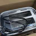 BLACK+DECKER 2-Slice Toaster with 7 Toast Shade Settings, Extra-Wide Slots for Bagels, Stainless Steel Exterior Finish