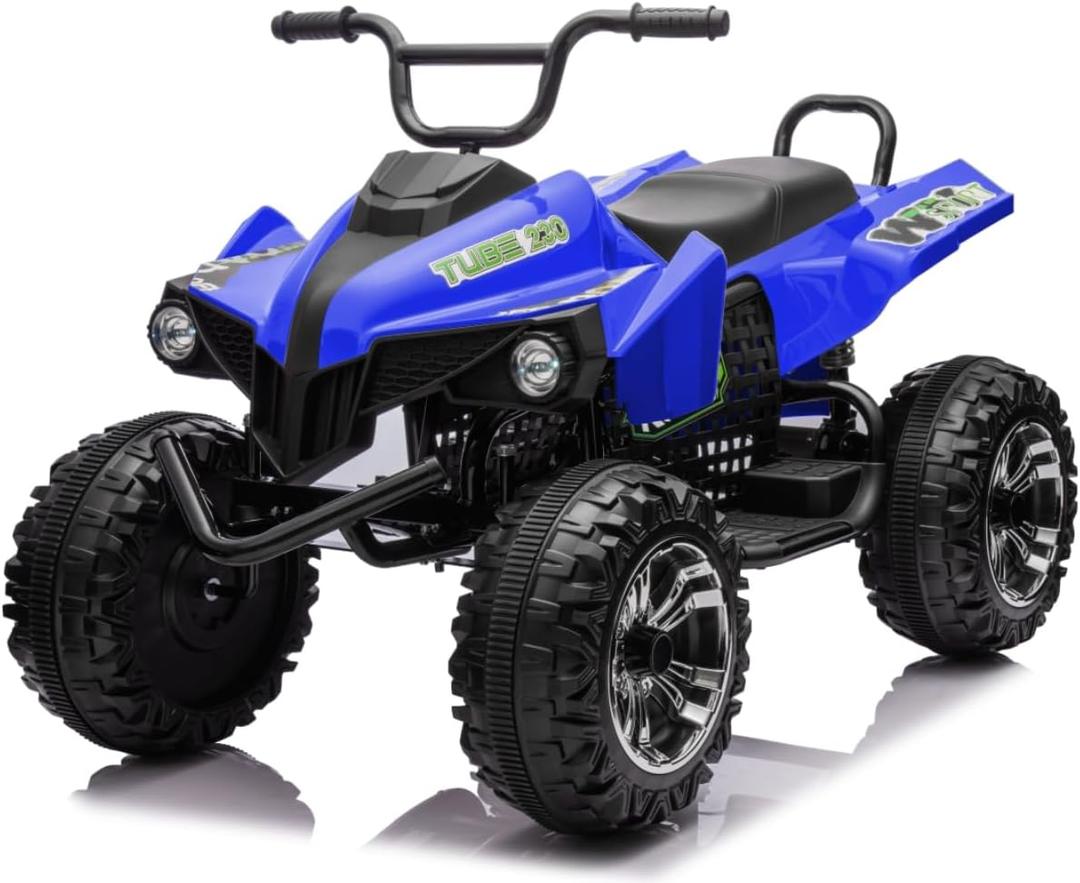 ELEMARA 24V Iron-Frame 2 Seater Ride on ATV for Big Kids