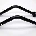 Karman Anti Tippers for S-100 Series Ergonomic Wheelchair, Black