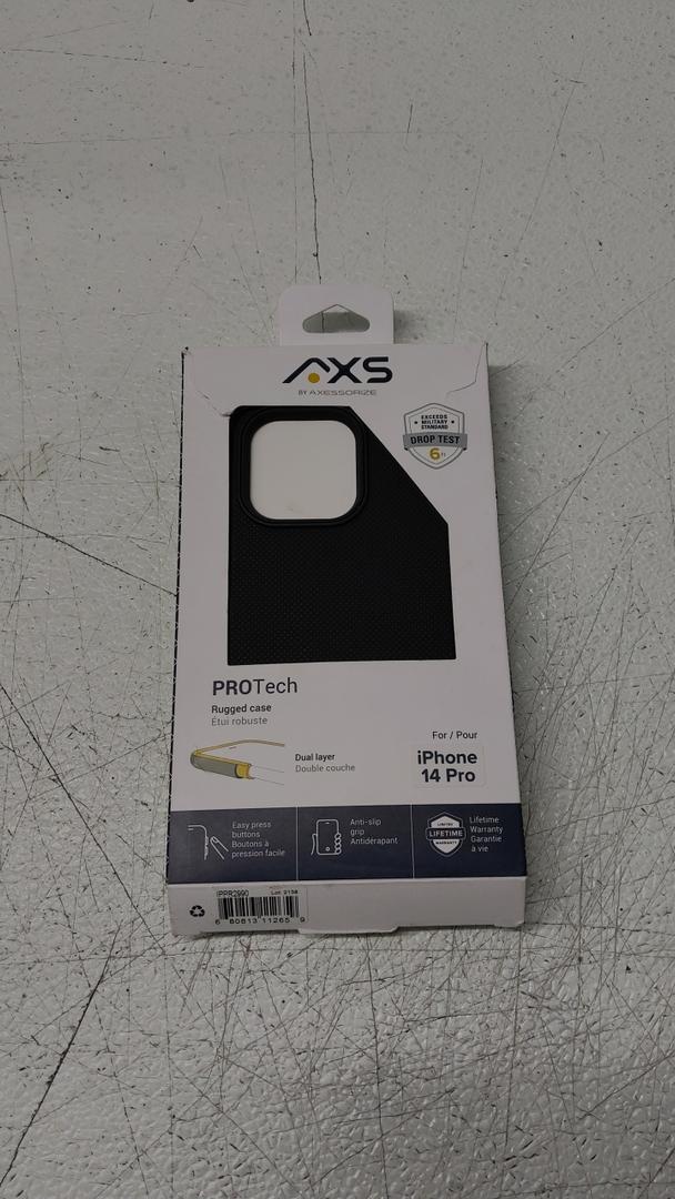 Axessorize PROTech Dual-Layered Anti-Shock Case with Military-Grade Durability for Apple iPhone 14 Pro