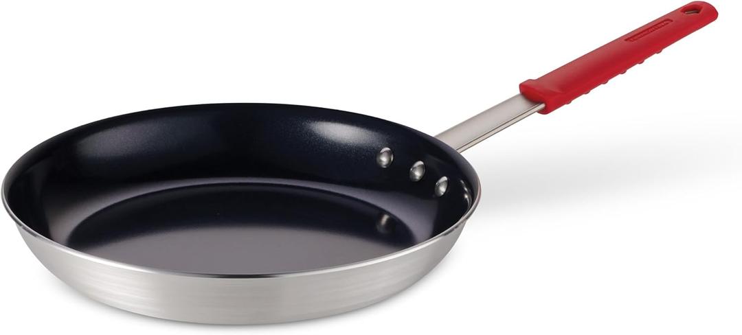Tramontina Professional 12-Inch Ceramic Non Stick Large Frying Pan, Heavy-Gauge Aluminum Skillet with Nonstick Coating, Dishwasher and Oven Safe, Black Tramontina Professional 12-Inch Ceramic Non Stick Large Frying Pan, Heavy-Gauge Aluminum Skillet with Nonstick Coating, Dishwasher and Oven Safe, Black