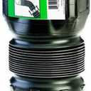 Flex-Drain ADP53102 Downspout Adaptor, Landscaping Drain Pipe Adapter 3 by 4 by 4-Inch , Black