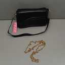 KKXIU Shoulder Bag for Women Small Clutch Purses Cute Hobo Handbag Trendy Underarm Bag (Black)