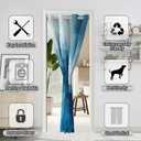 Door Curtain for Doorway Privacy Closet Drapes Room Divider 34 x 79 Inch