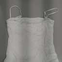 QINSEN Women's Double Lined Basic Tank Top Adjustable Spaghetti Straps Sleeveless Camisole Shirts (White, Size 
XS

)