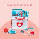 Melissa & Doug Get Well Doctor Kit, 25-Piece Toddler Doctor Play Set, Realistic Pretend Play Toys & Accessories, Preschool Toys for Girls & Boys Ages 3+