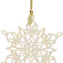 Lenox 895772 2024 Snow Fantasies Snowflake Ornament, Christmas