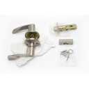 Grade 2 ADA Commercial Heavy Duty Entry Door Lever UL Listed and 3 Hour Fire Rated, Satin Chrome 26D, Left and Right Handed,MD-C2-1ET-1P