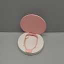 SunnySmile Travel Potty for Toddler, Portable and Foldable Toilet, Apply to Seat Emergency Toilet for Car, Camping, Outdoor, Indoor (Pink, Large)