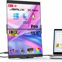 JSAUX FlipGo Pro 13.5" Dual Portable Monitors, 2.2K Triple Laptop Screen Extender, Portable IPS Dual-Screen Monitor for Laptop[for Windows/Linux/macOS] One Cable to Dual/Magnetic Design/DisplayLink