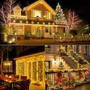 5 x WdtPro Fairy Lights Battery Operated with Remote, 33Ft 100 LED Battery Powered String Lights with Timer, Outdoor Waterproof 8 Modes Twinkle Lights for Bedroom Indoor Christmas Decor Warm White