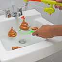 Fairly Odd Novelties Fishing for Floaters Bath Game  Funny Poop-Themed Bathroom Fishing Game for All Ages, Interactive Toilet Toy, Brown