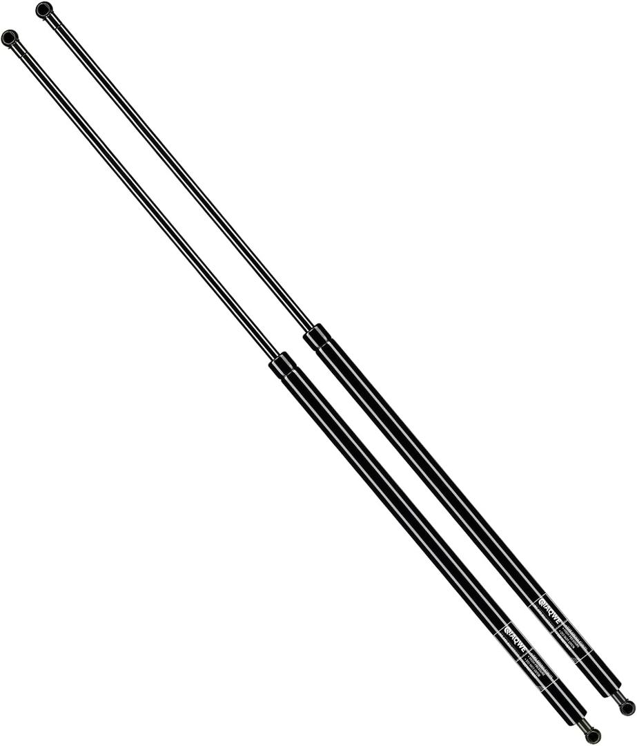 IAQWE 44Inch 300Lbs/1334N Gas Struts Shock Spring Lift Support for Tonneau Cover Heavy Duty RV Bed TV Cabinet Murphy Truck Bed Floor Hatch Storage Toolbox Lid Truck Topper Camper Window, 2Pcs
