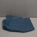 Simplebrand Dusty Blue Sheer Curtains 96 Inches Long, Light Filtering Rod Pocket Solid Color Window Sheer Curtain Panels, Elegant Drapes for Living Room, Bedroom 2 Panels (Dusty Blue, 42" W x 96" L)