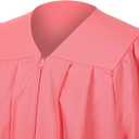 Unisex Matte Graduation Gown and Cap Set with Tassel for Middle High School Bachelor (51, Pink)