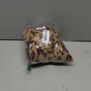 Leopard Print Dog Sweater Stretchy Fleece Dog Turtleneck Sweatshirt for Puppies & Cats, Soft & Warm Pet Winter Clothes for Dogs (Coffee Brown, Large/X-Large)