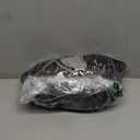 Lelepet Warm Dog Coat Reflective Dog Fleece Vest Waterproof Jacket Windproof Winter Cold Weather Coats with Adjustable Buckle Jackets for Large Dogs, Black, L