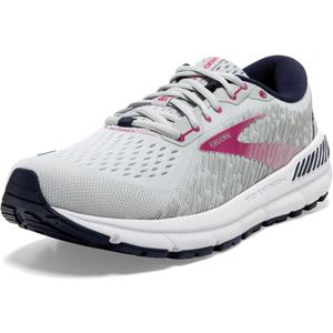 Brooks Women's Addiction GTS 15 Supportive Running Shoe - Oyster/ Peacoat/ Lilac Rose - 11.5 Medium