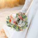 ZeKonan 40 Pcs Artificial Greenery Eucalyptus Stem Silver Dollar Leaves Baby Eucalyptus Leaves Suitable for Family Wedding Vase Centerpieces Bouquet Flower Arrangement