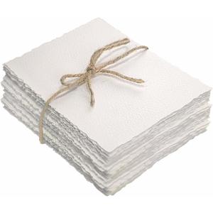100 Pcs Textured Paper 4 x 6 inch, Cold Press Watercolor Paper 140lb/300 GSM,Textured Handmade Paper for Watercolors,Cards,Crafts,Wedding Invitations