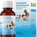 Dewormer for Horse, Poultry & More - Liquid Fenbendazole Dewormer for All Worms, Tapeworms, Roundworms, Hookworms, Pinworms & Giardia - Broad-Spectrum Wormers