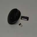 seenda Ergonomic Mouse Wireless, MOU200 Bluetooth Vertical Mouse - 3 Multi-Device Connectivity,1000/1600 /2400 DPI, Ergo Optical Mice for Windows, Mac OS, Computer/PC/Laptop, Black