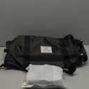 Expandable Foldable Duffel Bag Suitcases,Detachable Rolling Wheels,Rolling Duffle Bag with Wheels,Suitcase with Wheel,Carry on Luggage,Gift for Men Women Lightweight Suitcases (Black)