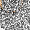 Taiyin 2.8 Kg/ 6.17 lb Blend Decorative Color Chips Epoxy Flakes for Garage Floor Blend Concrete Coatings Paint Chips for Wall Interior Exterior Basement(Black, White, Grey, 2-4 mm)