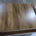 VASAGLE MAEZO Collection - Extendable Dining Table for 4/6/8, Kitchen Table with Tapered Legs, Curved Transitions, for Dining Room, Kitchen, Home Office, Honey Brown UKDT090K01V1