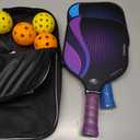 JoncAye Pickleball Paddles Set of 4 or 2, USAPA Approved Fiberglass Rackets with Outdoor Indoor Balls, Bag, Overgrip, Lightweight for Family, Professional Equipment for Beginners Intermediate