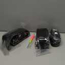 Braiding Hair Pre Stretched 24 Inch 8 Packs Black Braiding Hair for Twist or Box Braids Professional Synthetic Braid Hair Extensions for Crochet Braids Hot Water Setting Soft Yaki Texture (24Inch,1B)