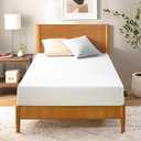 ZINUS 8 Inch Green Tea Memory Foam Mattress [New Version], Twin, Fiberglass free, Medium Firm Feel, Zoned Pressure Relief, Certified Safe Foams & Fabric, Mattress in A Box(53in(L)x72in(W)x4in(H)