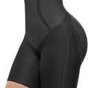 SHAPELLX Shapewear for Women Tummy Control Shorts Seamless High Waisted Body Shaper Fajas Colombianas Butt Lifting M