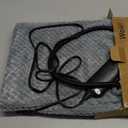 INVENHO Heated Dog Bed, Waterproof Adjustable Temperature Dog Cat Heating Pad with Timer, Indoor Pet Heating Pad for Cats Dogs Electric Pads for Dogs Cats, Pet Heated Pad (M: 28" x 20") (Grey)