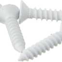 2 x Prime-Line F 2667 Sash Lock, 2-1/16 In. Hole Centers, Fits Single and Double Hung Vinyl Windows, Vinyl Construction, White, (Single Pack)