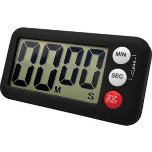 Teacher Created Resources Black Magnetic Digital Classroom Timer (TCR21041)