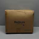 Bedsure SupportMax Orthopedic Dog Beds Large Sized Dog - Extra Thick Supportive Large Dogs Bed with Waterproof Washable Cover, L Plus Comfort Pet Sofa with Soft Sherpa and Nonskid Bottom, Beige, 38" (Cream)