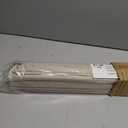 LazBlinds No Drill TDBU Roman Shades, Blackout - Beige, 35" W x 64" H