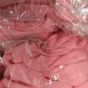 Enjoyidea Fitted Tablecloth for 8 Foot Rectangle Tables-6 Pack Pink Elastic Outdoor Picnic Table Cover-Spandex Stretch Folding Table Cloths 8ft for Camping Dining Room Patio Kitchen Banquet Party