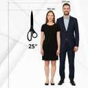 25" Grand Opening Scissors Pink Giant Scisors for Ribbon Cutting Ceremony Heavy Duty Pink Scissors Giants for Special Events Inaugurations and Ceremonies