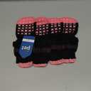 SCENEREAL Anti Slip Dog Socks to Prevent Licking Paws, Dog Booties & Paw Protectors for Hot Pavement Hardwood Floors, Traction Control for Small Medium Large Senior Dogs, Pink XL (XL(Paw Width 3.5"))