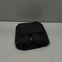 BAGSMART Makeup Bag for Women with Hanging Hook - Portable Cosmetic Case, Large Capacity Door Room Essentials Travel Organizer for Full Sized Cosmetics and Toiletries, Black