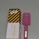 Bsisme Hair Brush with Hair Clips, Vented Brush for Faster Blow Drying, Detangler & Frizz-Free on Women Girls Kids Curly Wet Thick Fine Hair, Ideal Valentine's Day, Mothers Day, Birthday Gift for Her