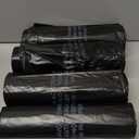 100 Count 55-60 Gallon Trash Bags, Sturdy & Tear-Resistant Commercial Can Liners 55 Gallon, Large Garbage Bags, Large Black Trash Bags for Commercial, Lawn and Leaf Bags