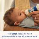 Similac 360 Total Care Made With Whole Milk, Ready-to-Feed Baby Formula | Only infant formula made with whole milk & an exclusive blend of 5 immune-nourishing prebiotics in 2-fl-oz bottles, 12 pack, Best By: 01 JUL 2027