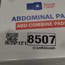 GauzeCare Sterile Abdominal- ABD Combine Pads| 50-Pack, 5 x 9 Inches| Extra Absorbent & Thick, Individually Wrapped Wound Dressing, First Aid Pads| Surgical-Grade, Nonstick- for Heavy Leakage, Post Op