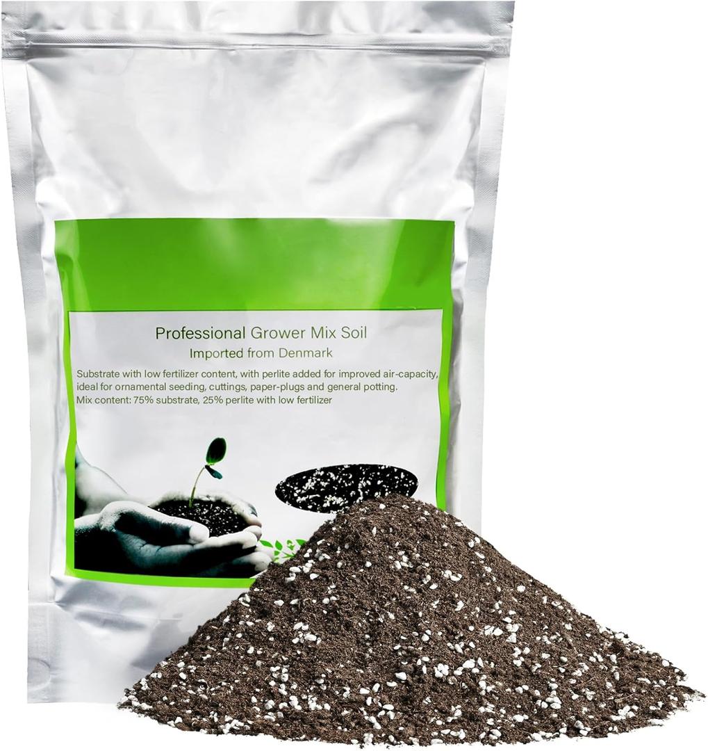 Succulent Cactus Potting Soil Mix (2 qt), All-Purpose Garden Potting Mix for Indoor Outdoor Plants, Quick Drain Houseplant Orchid Bonsai Perlite Soil, Ready-to-Use, Resealable Bag Design